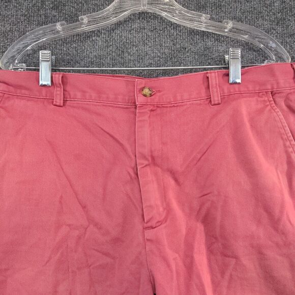 Jos. A. Bank Mens Chino Shorts Pink Size 38 Cotton Slash Pockets - Picture 6 of 11